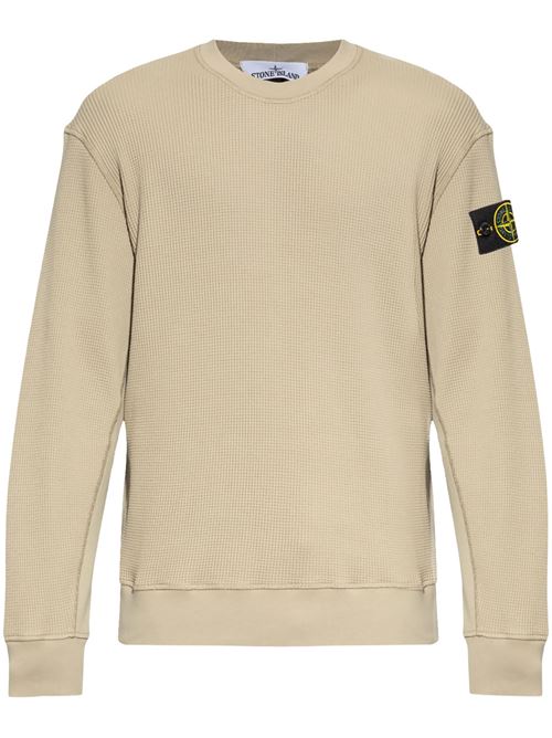 Felpa con logo rimovibile STONE ISLAND | 156100008S0044V009A